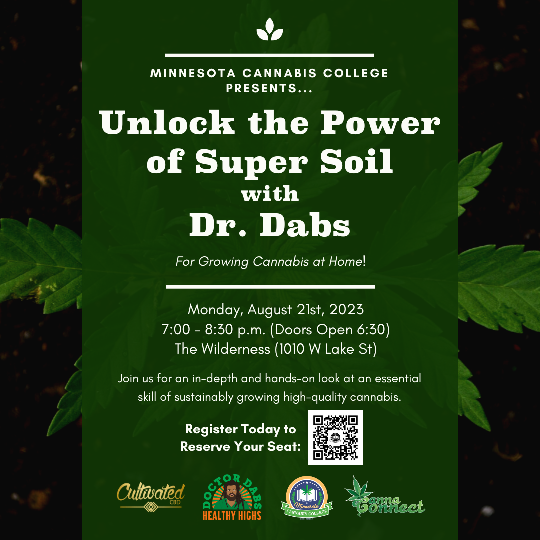 Aug 21 – Unlock the Power of Super Soil with Dr. Dabs