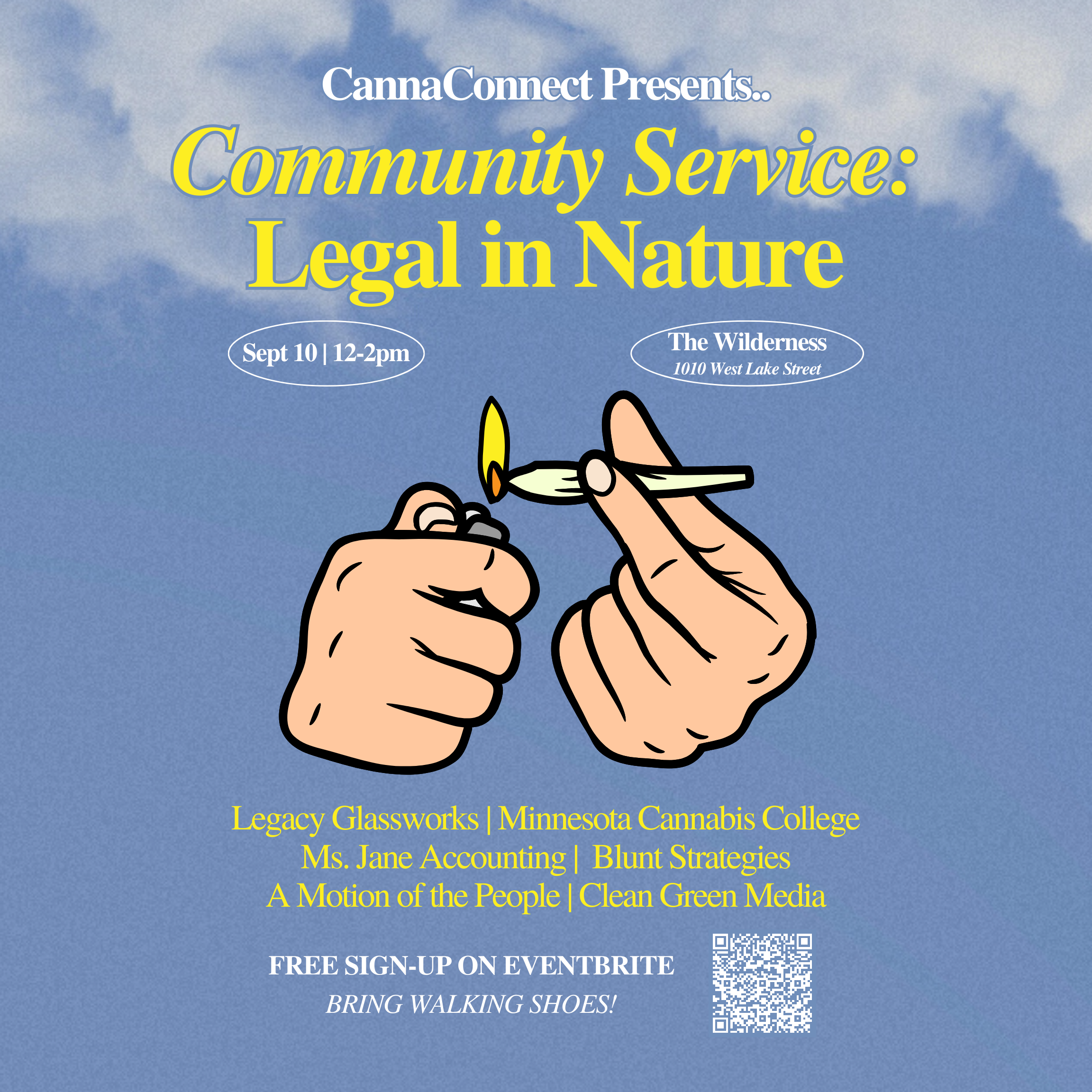 Sept 10 – Community Service: Legal in Nature