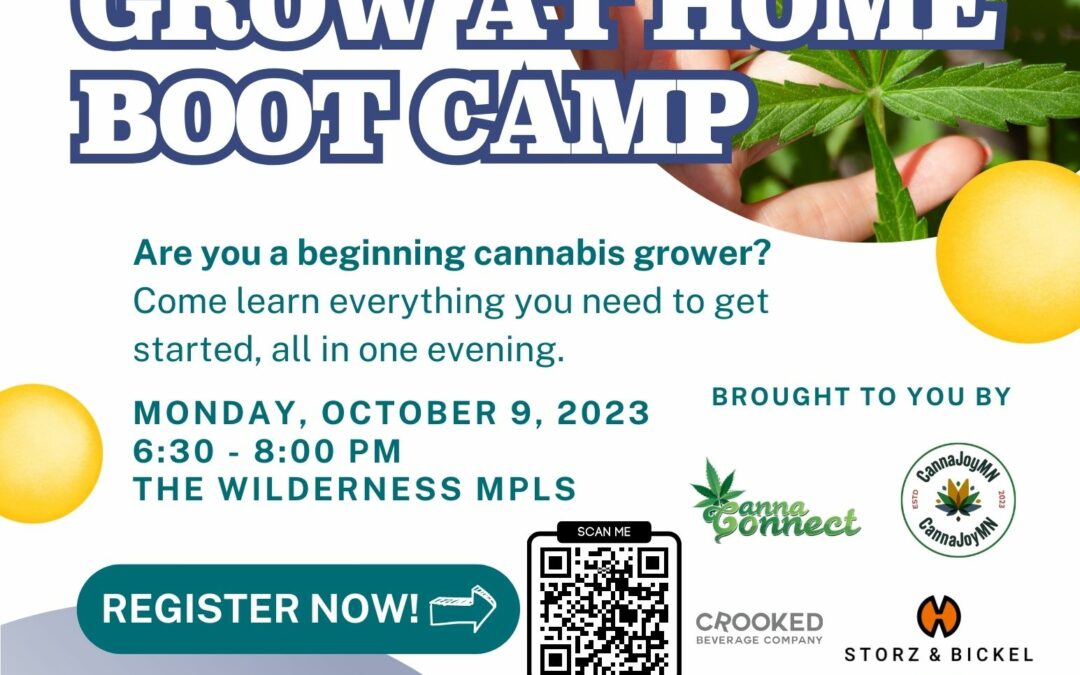Oct 9 – Grow at Home Boot Camp