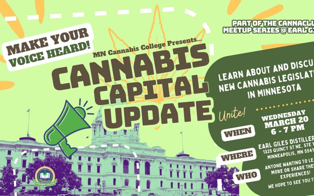 Minnesota Cannabis College Hosts Cannabis Capital Update on March 20th